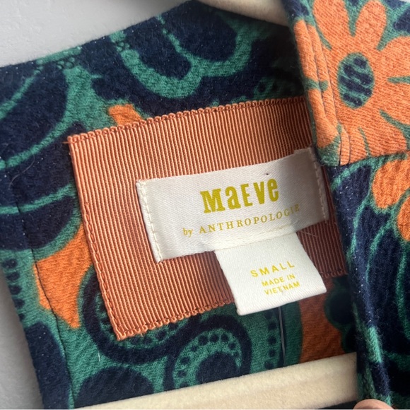 *New* Maeve by Anthropologie Floral Shift Mini Dress, Size Small - Picture 6 of 9